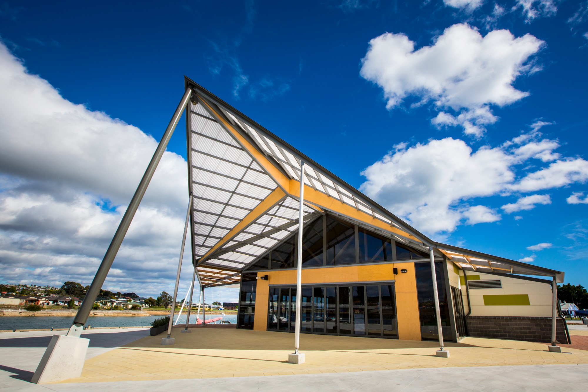 Solasafe polycarbonate roofing application