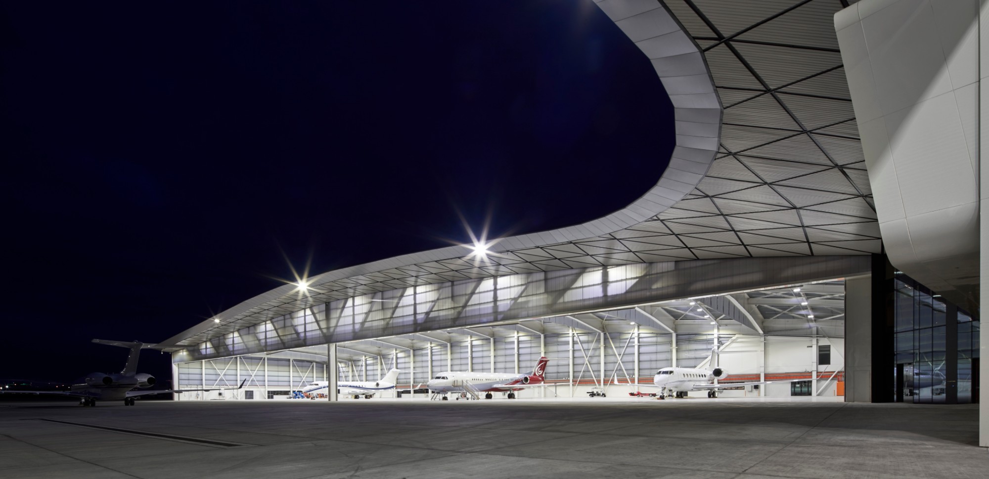 Melbourne Jet Base architectural envelope